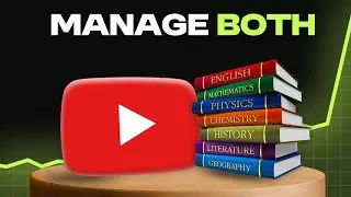 Struggling to Manage YouTube with Studies? WATCH THIS!