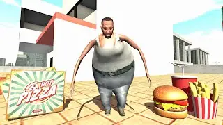 Franklin Become Fat - INDIAN BIKE DRIVING 3D