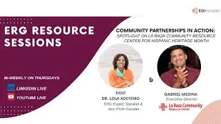 ERG Resource Session: Community Partnerships Spotlight on La Raza CRC