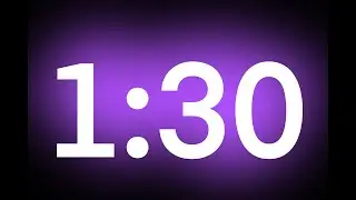 1:30 Countdown Timer - Silent