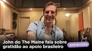 John O'Callaghan do The Maine sobre a data especial do 8123, colabora&ccedil;&otilde;es e gratid&atilde;o ao Brasil