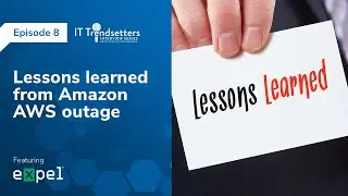 Lessons learned from Amazon AWS outage