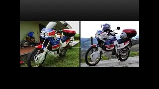 AFRICA TWIN XRV 650 1988 - RESTORATION AND RESTYLE