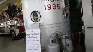 We found the oldest Airstream and the blue prints!