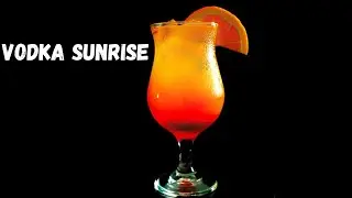 Vodka Sunrise | Easy Vodka Cocktail Recipe