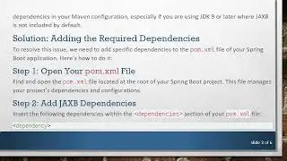 Resolving Lookup Method Resolution Failed in Spring Boot with JAXB Errors