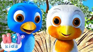 Roodborstje 🐦Nederlandse Kinderliedjes | HeyKids