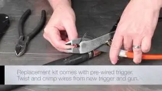 HOW TO - Tweco MIG Gun Trigger and Handle Replacement