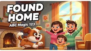 The Lost Puppy Story 🐶💛 | Moral Story for Kids | ABC Magic 123