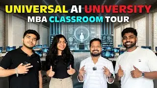 A Visit To PGDM Classroom UBS Mumbai 🤯 |Universal AI University MBA Classroom Tour🔥