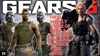 GEARS 5 First Weekly Store of Op 7 Drop 2, Capture the Flag Mode, and The Return of Black Steel Anya