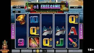 Wild Catch Slot Machine Free Spins Bonus - Microgaming Slots