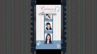 How to Make Photostrip Edit Only with Canva‼️Easy tutorial for beginners✨ ft. Carmen #canva #carmen