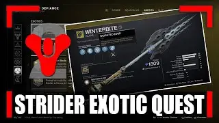 How to get the Exotic Winterbite in Destiny 2