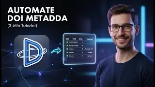 How to Scrape DataCite DOI Metadata in Minutes (Tutorial)