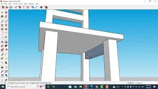 การสร้างโมเดลเก้าอี้ ด้วยโปรแกรม SketchUp Pro