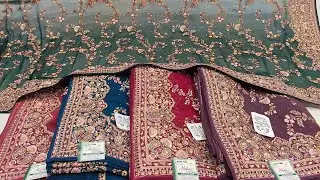 Beautiful KASHMIRI Sarees Work THE ORIGINALS 