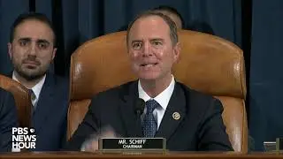 WATCH: Rep. Adam Schiff&rsquo;s full closing statement in Volker and Morrison hearing |&nbsp;First impeachment