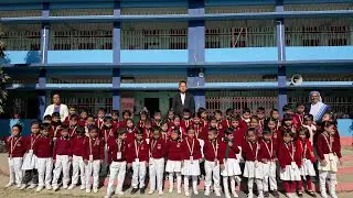 Class-LKG Students of St. Justin School, Bebejia Nagaon (Assam) on 17th December 2025
