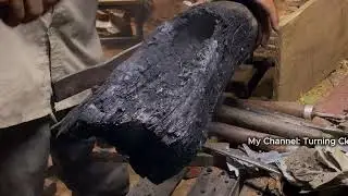 Turning the Unexpected: Wood Found in a Haunted Forest