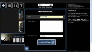 Part 4 - Animoto Production