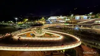 Night Flying At IYOHO Plaza City Balcony, Zhuhai | Cinematic FPV | ImpulseRC Apex 5 ~ GoPro Hero 12 