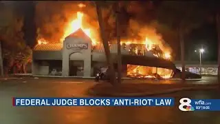 Florida's GOP-backed 'anti-riot' law blocked by judge