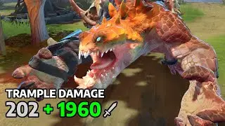 Insane Trample Damage In Dota 2