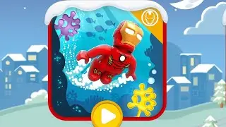 LEGO Iron Man Adventures in the Ocean #ironman #video #lego 