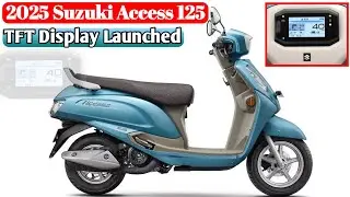 2025 Suzuki Access 125 Launched With New TFT Display & Colour 💥 All Spec, Features & Price ??
