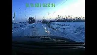 ukrainian winter road
