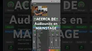 #audiounits en #mainstage #alangiestudio #musicproducer #musica #musicstudio #logicpro #musician
