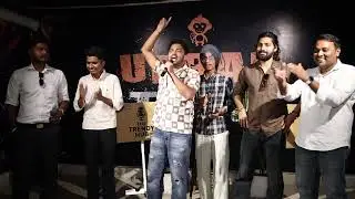 Numberdar Production Team Perform In Jind |Open Mic Show 2 🎤 |The Trendy Hub Presents 