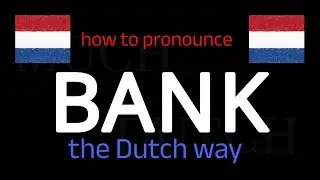 Learn How To Say BANK (Bank/couch) in Dutch in Seconds!