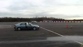 Defence Staff Car Course Advance Driving Skid Pan