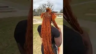 the blend was beautiful. reminds me of the fall🥰🥰🥰#reshinehair #shorts  #foryou#braids
