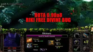 [DotA Bugs] Riki free damage | 6.90a8