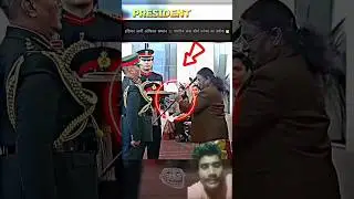 🎯🇮🇳president medal dete hue army officer #army #president #subscribe #viral #viralvideo #shorts