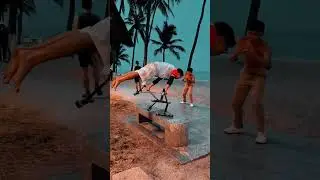 Tại sao họ lại hốt hoảng trong cơn mưa? 🤯 #reaction #public #calisthenics #streetworkout #workout