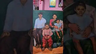 Family Portrait Part 3&rdquo; ❤ | #shorts #acrylicpainting #potrait #viral #howtodraw