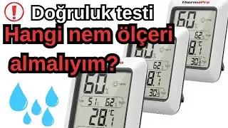 Nem ve Sıcaklık &Ouml;l&ccedil;er Tanıtım (Nem &ouml;l&ccedil;er tavsiye)