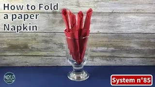 How to fold a paper napkin - Four Candles in the Glass | Napkin Folding