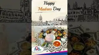 Happy Madras Day #shorts #madras #madrasculture #chennai #tamilnadu #madrasday #22august