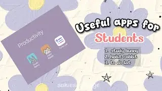 useful apps for students 🌷✨ | study bunny app | habit rabbit app | to do list