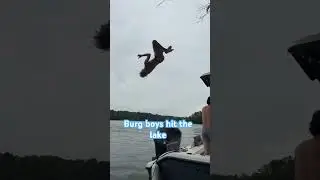 Is he cooked chat? #lakedays #jackask #burgboys #crazymoments y
