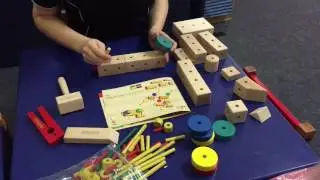 Matador Wooden Construction Set - Train