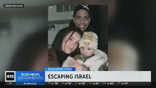 Pro basketball player from NorCal escapes Israel with family