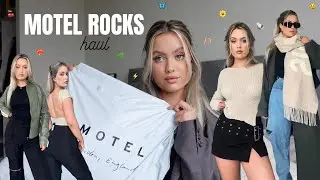 HUGE NEW IN MOTEL ROCKS TRY-ON HAUL!! | the most UNREAL neutral pieces ever + DISCOUNT code xx