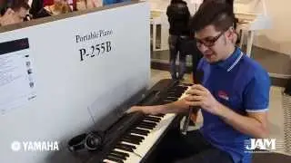 Новинки Yamaha на выставке Musik MESSE Frankfurt 2014 - Clavinova CLP-500, P-255, PSR-E443