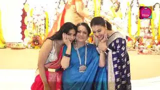 North Bombay Durga Puja 2021 VIDEO | kajol, Yug Devgan, Tanishaa ,Jaan Kumar Shanu ,Tanuja,Sharbani